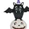 22'' Pre-Lit Bat Standing on Pumpkins Halloween Décor